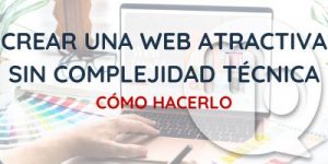 Web atractiva sin complejidad tecnica